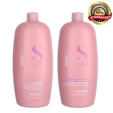 ALFAPARF Semi Di Lino Moisture Nutritive Shampoo & Leave-in Conditioner 33.8 oz picture