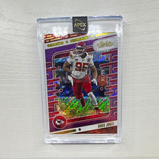 Panini 2024 Absolute Football Chris Jones Kansas City Chiefs #52 Gold /10 picture