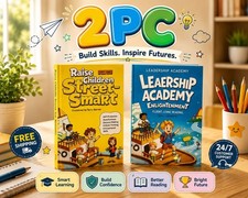 Raise Children Street Smart & Leadership Enlightenment Comic Books 2-Book Set picture