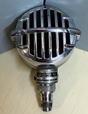 Vintage Astatic JT-30 Bullet Microphone - Conneaut, Ohio Riveted Badge Untested  picture