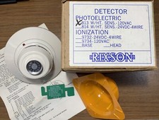 Vintage    RIXSON Photoelectric Detector W/Heat Sensor Model 813 120VAC NOS picture