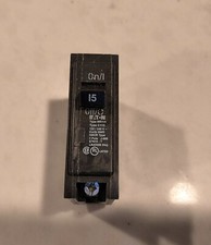 Eaton Corporation BRP115A1CS Single Pole Interchangeable Circuit Breaker 120V 15 picture
