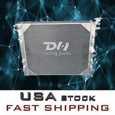 4-ROW FULL ALUMINUM RADIATOR FOR 2007-2015 JEEP WRANGLER JK 3.6L 3.8L V6 ENGINE picture