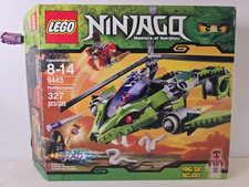 LEGO NINJAGO Master of Spinjitzu Rattlecopter 9443 With Original Box & Manual picture