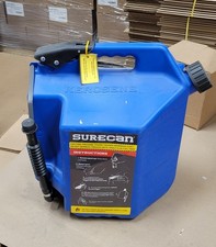 Surecan SUR5SFK2 Blue 5 Gallon Kerosene Type II Safety Spill Free Can picture