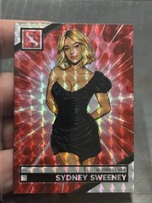 Sydney Sweeney Custom Prizm Holo Trading Card picture