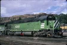 PK Burlington Northern 4361 - Duplicate Slide - Wishram, WA picture