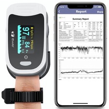 EMAY EMO-80 Sleep Oxygen Monitor with Built-in Recording Capability picture