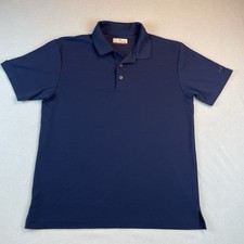 Men's Grand Slam Performance  Short Sleeve Polo Golf Shirt Size M Blue picture