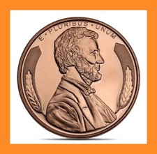 1 AVDP OZ COPPER ROUND: 