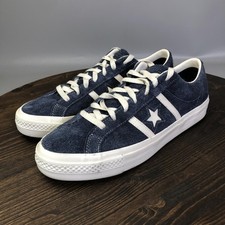 Converse One Star Academy Pro Shoes Mens Size 11 Blue Suede Low Top Sneakers picture