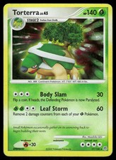 Torterra 17/130 Rare Diamond & Pearl Pokemon Holo MP picture