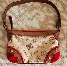 Loewe Logo Shoulder Bag Beige Brown Red, 160th Anniversary picture