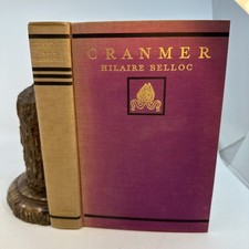 Cranmer Belloc 1931 1st Ed HC Biography Archbishop Canterbury (AF95) picture