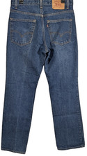 Vintage Levi’s 517 Boot Cut Jeans 33x32, red tab XX made USA batwing Levis 1998 picture