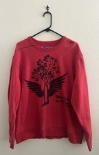 Vintage Y2K Gap Brand Men’s Red Sweatshirt Holiday Preppy Aesthetic picture