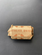 $10.00 Roll 90% Mixed Halves US 90% Silver Coins Junk Silver Coins Pre 65 3 picture