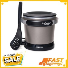 Presto FryDaddy Electric Deep Fryer, Black 05428 picture