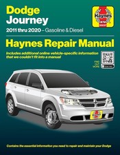 Dodge Journey (2011-2020) Haynes shop service Repair Tech Manual book picture