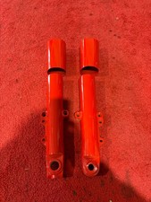2014 -2023 HARLEY DAVIDSON OEM RED FORKS AND SLIDERS picture