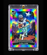 CEEDEE LAMB DOWNTOWN 2025 DONRUSS TRUE DOWNTOWN RARE Jumbo DALLAS COWBOYS picture