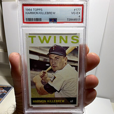 1964 Topps Harmon Killebrew #177 PSA 4 VG-EX Twins HOF 573 HR Vintage picture