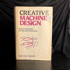 Creative Machine Design Ben-Zion Sandler 1985 Engineering Illustrated HCDJ picture