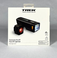 TREK Commuter PRO RT Flare Bike Light Set USB Rechargeable 5252796 *NEW BRIGHT* picture