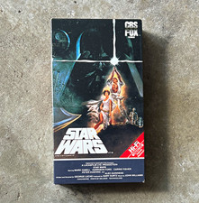 CBS Fox Video Star Wars VHS (1977) PG NTSC Digitally Mastered Hi-Fi CC picture