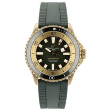 2026 SERVICE Breitling SuperOcean Green Dial Bronze 42mm Auto Men’s Watch N17375 picture