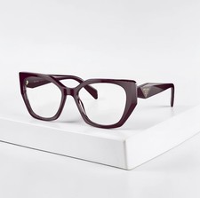 Prada PR 18WV GP23103 Garnet Plastic Fashion Eyeglasses Large 54mm picture