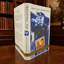 2003 Signed John S.D. Eisenhower General Ike A Personal Reminiscence First Editi picture