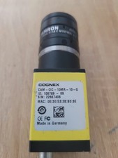 Cognex CAM-CIC-10MR-10G PoE camera with lens picture