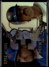 1999 Flair Showcase #13 Mike Piazza Flair Showcase Row 1 /1500 - Mets picture