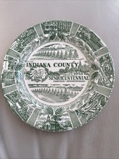 Vtg Kettlesprings Transferware Commemorative Indiana Co. PA Sesquicentennial   picture