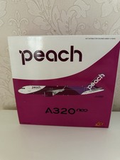 JFox Peach Aviation Airbus A320neo JA206P 1:200 Diecast Model BNIB picture