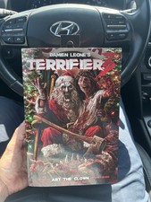 TERRIFIER 3 Ultimate Art the Clown Santa Bloody Splattered Christmas Figure NEW picture