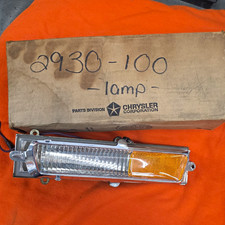 NOS 1969 Chrysler Cornering Light Assy to 1969 Mopar 2930104 Right Hand 2930100 picture