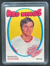1971-72 O-PEE-CHEE MARCEL DIONNE #133 RC DETROIT RED WINGS ROOKIE picture