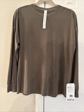 Lululemon EasySet Relaxed Long Sleeve Dark Wren Size 6 NWT picture