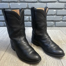 Lucchese Classics Handmade H9528 RR Western Cowboy Boots Mens 8.5 EEE picture