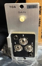 TOA Module X-01, TOA 900 Series Line Input Module - Screw Terminals ~ NEW picture