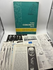 Rare 1963 Turn Concrete Into Gold Concrete Machinery Company - Plus Extras picture