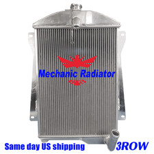 CC4041 Aluminum Radiator For 1940-1941 Chevy Special Deluxe Master 85 3.5L l6 MT picture