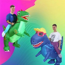 Inflatable Dinosaur Costume Riding Prop Costume UNISEX picture