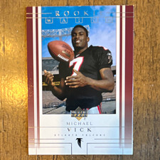 Upper Deck 2001 Rookie Watch Michael Vick Atlanta Falcons #239 Rookie Base Card picture