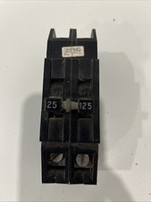 Zinsco 125 Amp 2 Pole Circuit Breaker 240V GTE Sylvania Type HQ Q QC Plug On picture
