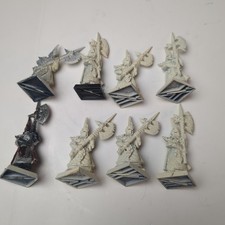 Citadel Dark Elf Black Guard of Naggaroth x8 Warhammer Old World Metal  picture