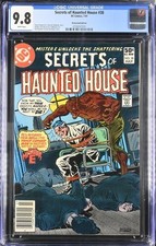 CGC 9.8 SECRETS OF HAUNTED HOUSE #38 .. NEWSSTAND EDITION .. HORROR .. 1981 .. picture