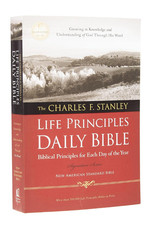 NASB the Charles F Stanley Life Principles Daily Bible Paperback 1995 Text: Holy picture